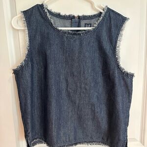 NWOT GAP denim top